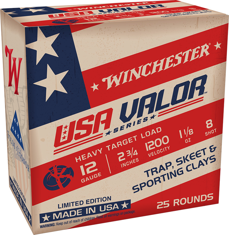 USA Valor 12Ga 2.75" 1-1/8oz #8