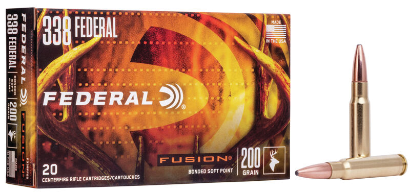 FUSION 338 FEDERAL 200GR AMMO 20RD