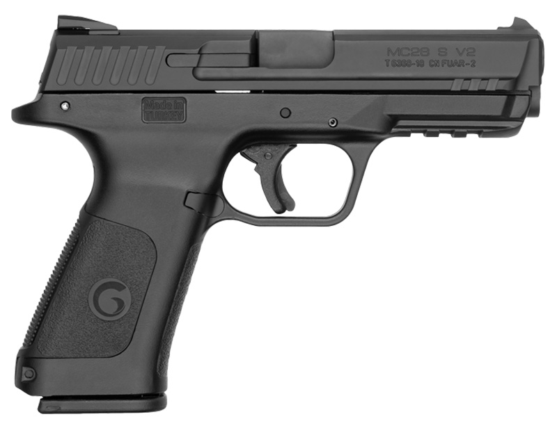 Girsan MC28 SA Semi-Auto Pistol 9mm 4.25" Barrel Black 17Rd 390100