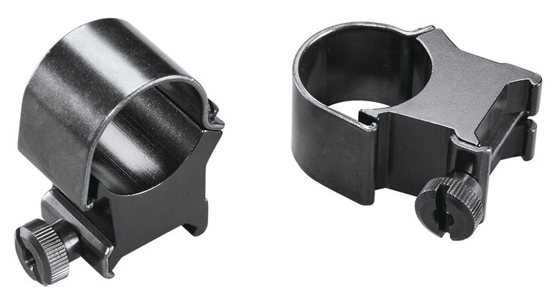 Detachable Rings 1" Extra High Black