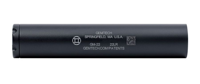GEMTECH GM-22 SUPPRESSOR 22LR BLK
