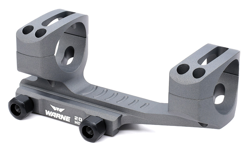 WAR MOUNT 20MOA 34MM MSR GRY EXT SKELETONIZED
