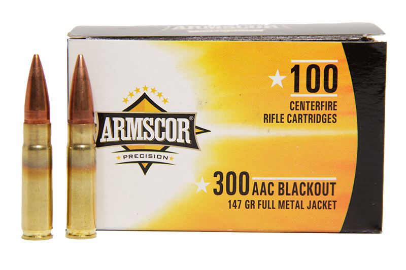 300AAC Blackout 147GR FMJ - Value Pack 100rd