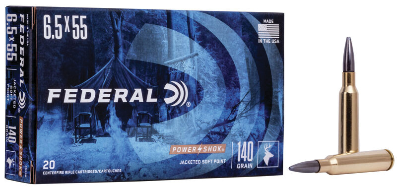 FED PWRSHK 6.5X55 140GR SP 20/200