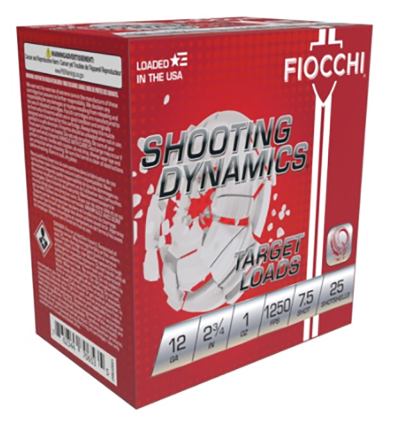 FIOCCHI 12GA 2.75" 1OZ #7.5