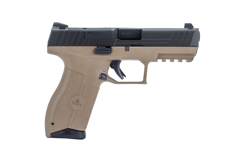 IWI MASADA 9MM 4'' FDE NS 17