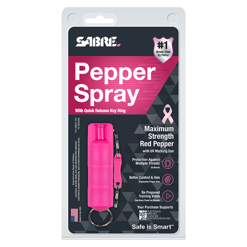 SAB PEPPER SPRAY PINK NBCF NY