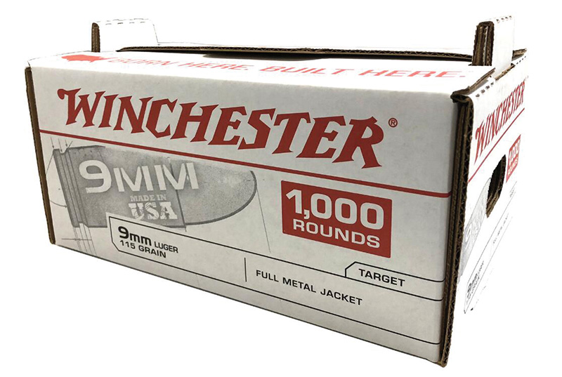 USA 9MM LUGER 115gr FMJ 1000/bx