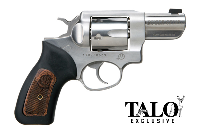 GP-100 357Mag 2.5"BD FS Hogue grips TALO